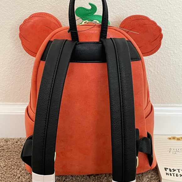 2019 Pumpkin Mickey Loungefly backpack - Picture 2 of 4